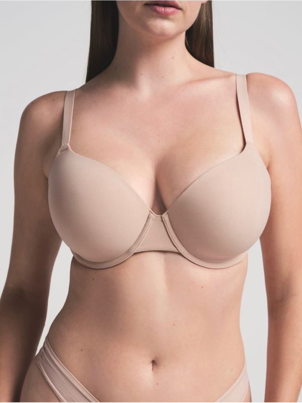 SKIMS Fits Everybody T-Shirt Bra Mica 34D